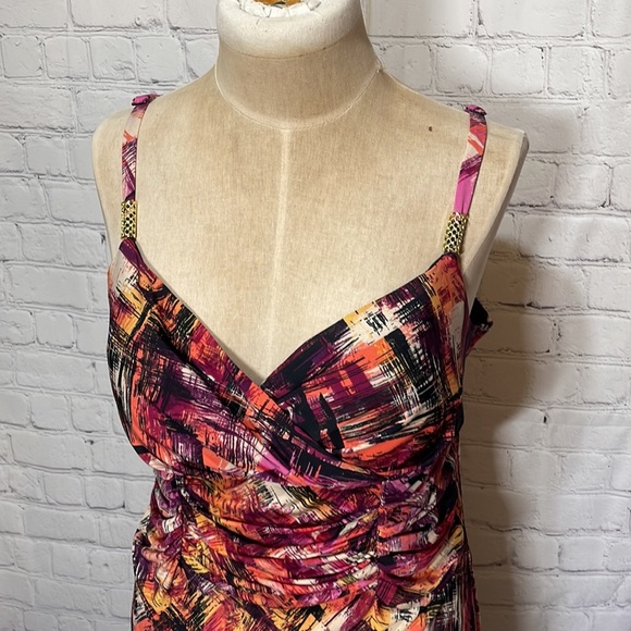 Vintage Y2K Bisou Bisou Cocktail dress Vintage size 16 - Picture 6 of 9